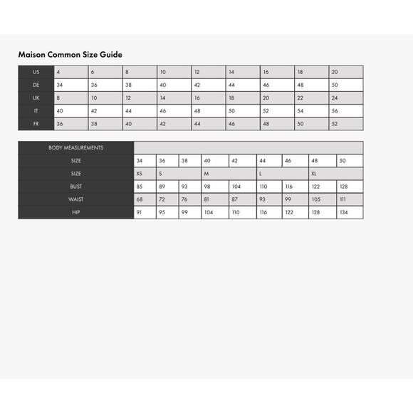 Maison Common Paisley Printed Tunic Top Size 42 - Picture 11 of 11